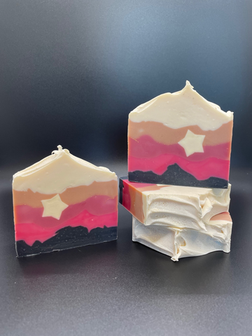 Pinkberry Star Handmade Soap